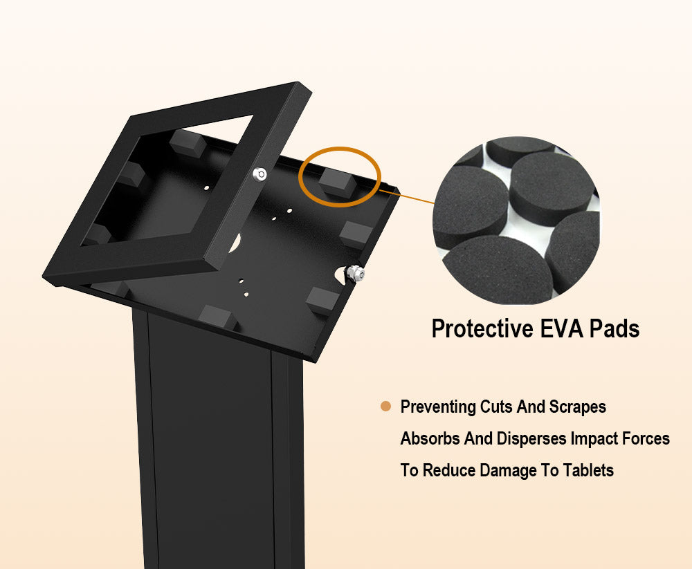Mountech iPad Floor Security Metal Stand Display Touch IPA8