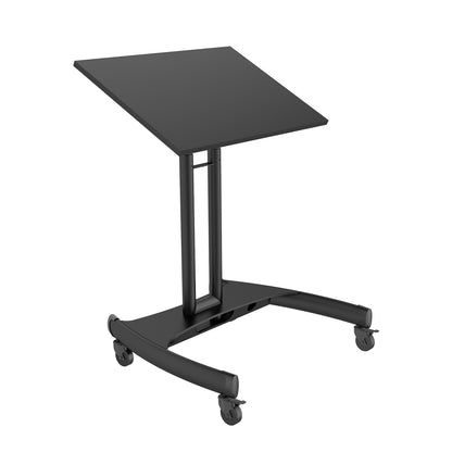 Tv Touch Screen Mobile Cart Tilt Interactive Kiosk mc60