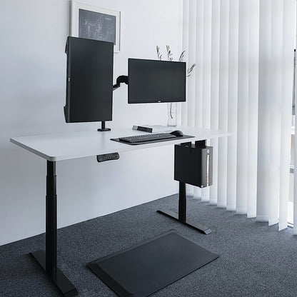 gku™ PRO-Riser V2 Dual LCD Monitor Desk Mount