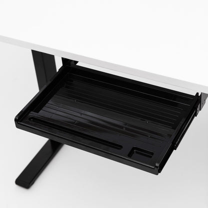 GKU Underdesk KeyBoard Tray Storage Drawer black