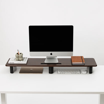 GKU Monitor Riser Stand Height Adjustable Extra Large Monitor Stand