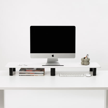 GKU Monitor Riser Stand Height Adjustable Extra Large Monitor Stand