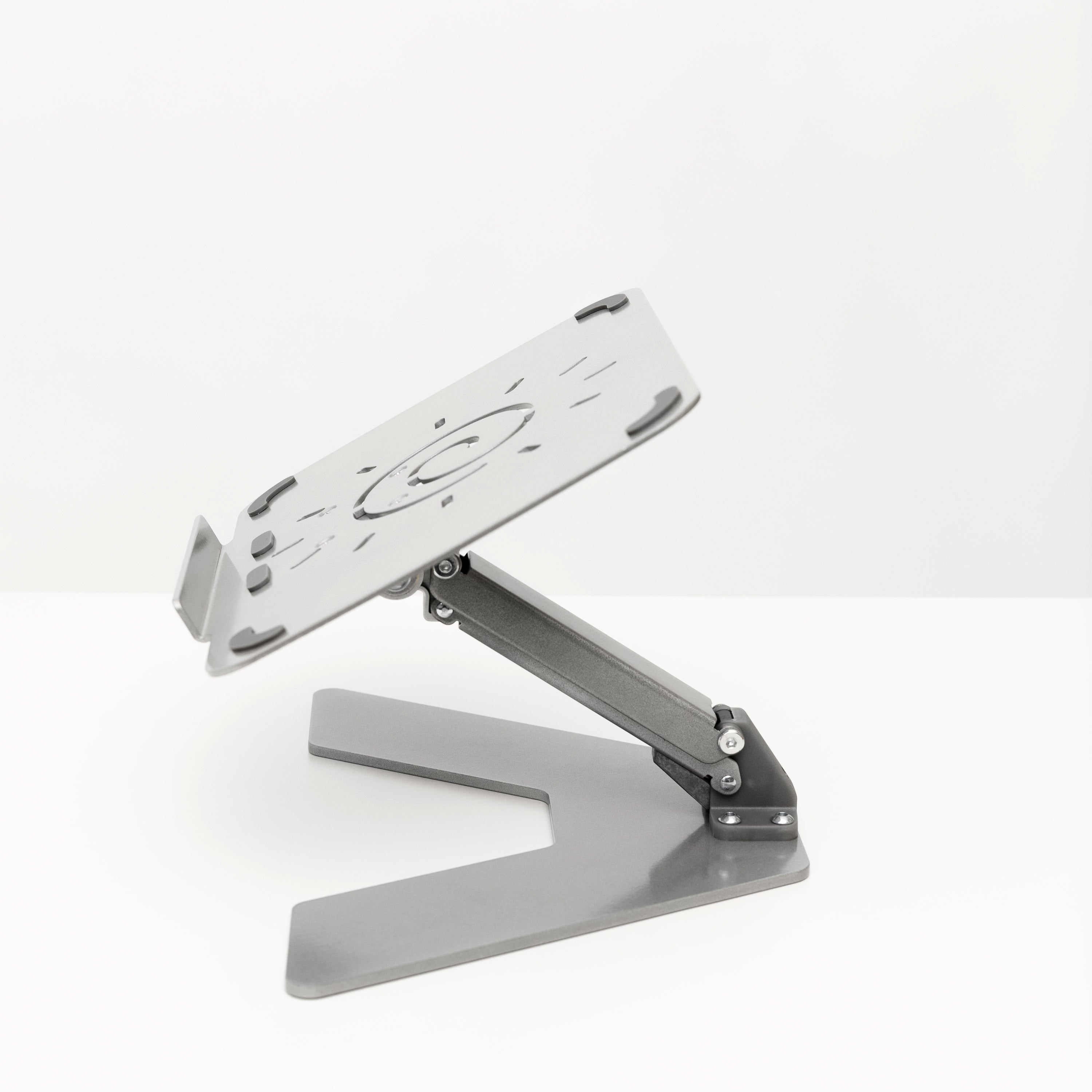 GKU Aluminum Laptop Stand Silver