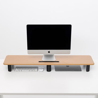 GKU Monitor Riser Stand Height Adjustable Extra Large Monitor Stand