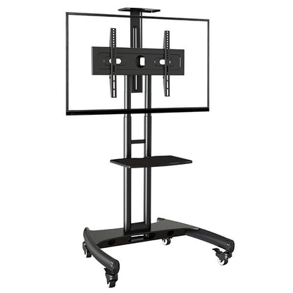 Steel TV Mobile Cart: AVA1500-60-1P Black