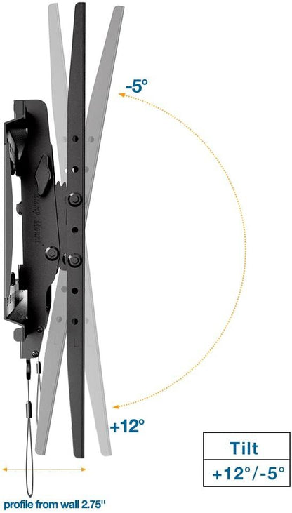 C70-T Heavy Duty Tilting Wall Mount