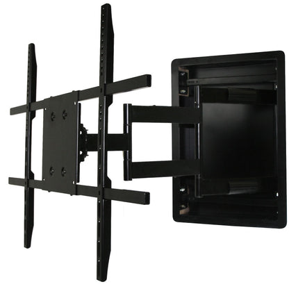 In‑Wall Recessed Full Motion TV Bracket Fits 42‑90" Screens Heavy‑Duty 61kg eta