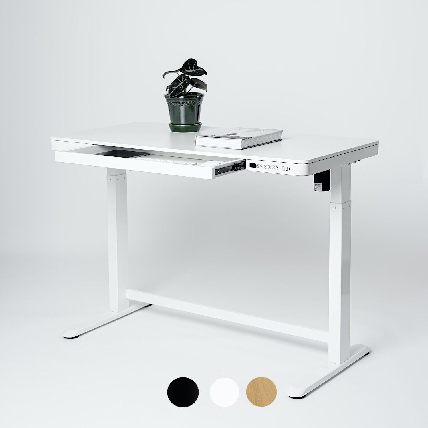 Standing Desk with drawer - GKU All in 1