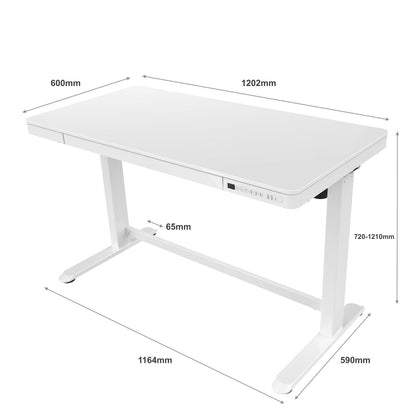 Standing Desk with drawer - GKU All in 1
