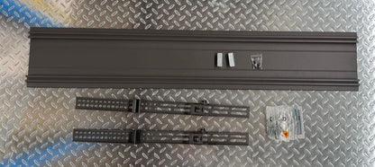 DUAL SCREEN T70DUAL Electric Mobile TV Stand Cart Mount Bracket For Touch panels to 136kg