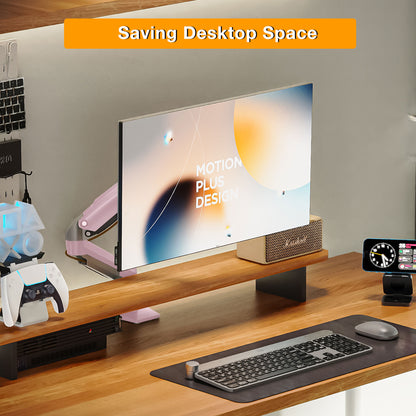 Pink Gas Lift Monitor Arm for 17-30" Screens VESA 75/100 F80-XJ AU Stock