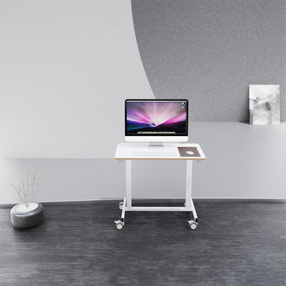 Mobile WHEELY Sit Stand Desk 880X500MM FC101ww