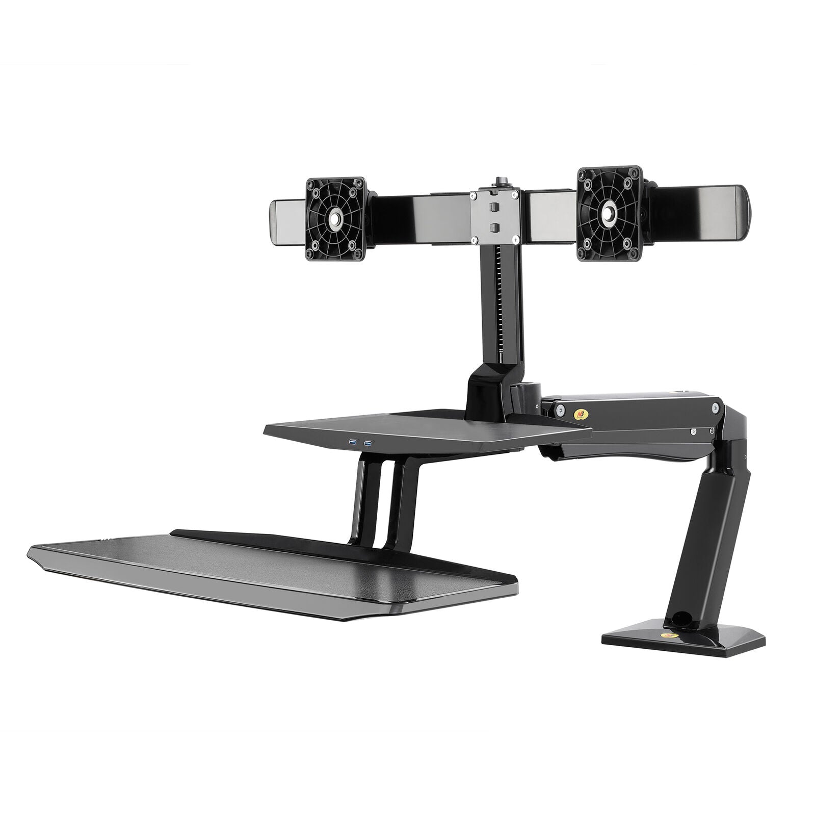 FC55-2 Dual Monitor Sit-Stand Arm Ergonomic Workspace Solution