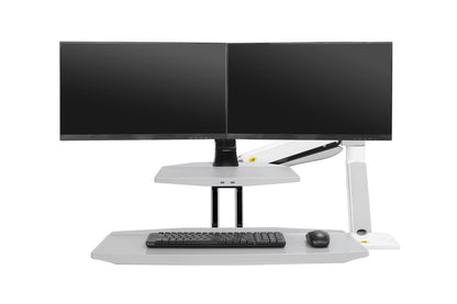 FC55-2 Dual Monitor Sit-Stand Arm Ergonomic Workspace Solution