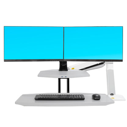 FC55-2 Dual Monitor Sit-Stand Arm Ergonomic Workspace Solution