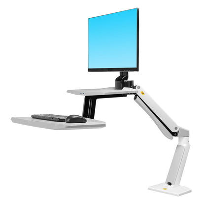24"-35" FC55-B Sit Stand Desk Dual Screen Mount