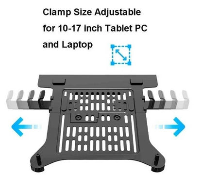 Universal Laptop Tray for VESA 100 Mounts Adjustable Notebook Holder NB-FP-2 AU