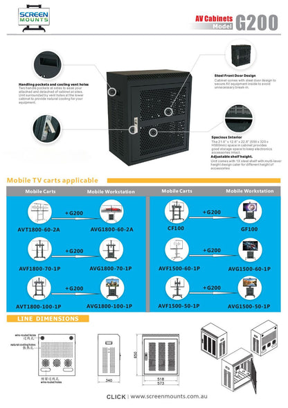  G200 AV Cabinet