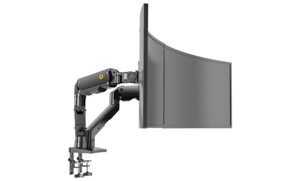NEW North Bayou G55 16kg Load per arm Dual Monitor Spring Balanced HD 5-16kg per arm for monitors Full Motion Black