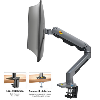 Curved Screen Monitor Mount HD G60-G North Bayou for large screens up to 16kg