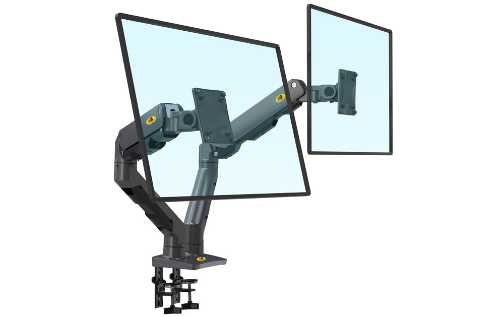 Curved Dual Screen  Monitor Mount HD G65 for large screens up to 16kg