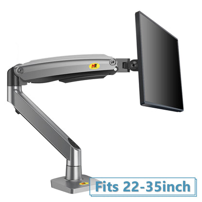 Gas Strut monitor mount G70 for 2-12kg Gunmetal Grey