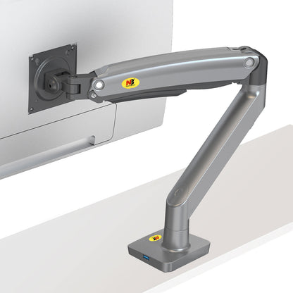 Gas Strut monitor mount G70 for 2-12kg Gunmetal Grey