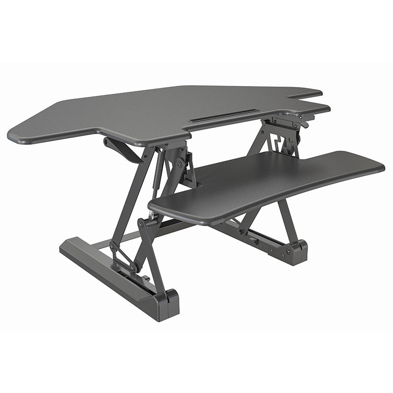 Sit Stand Desk Adjustable Riser Ergonomic Work Station Corner 1000x600