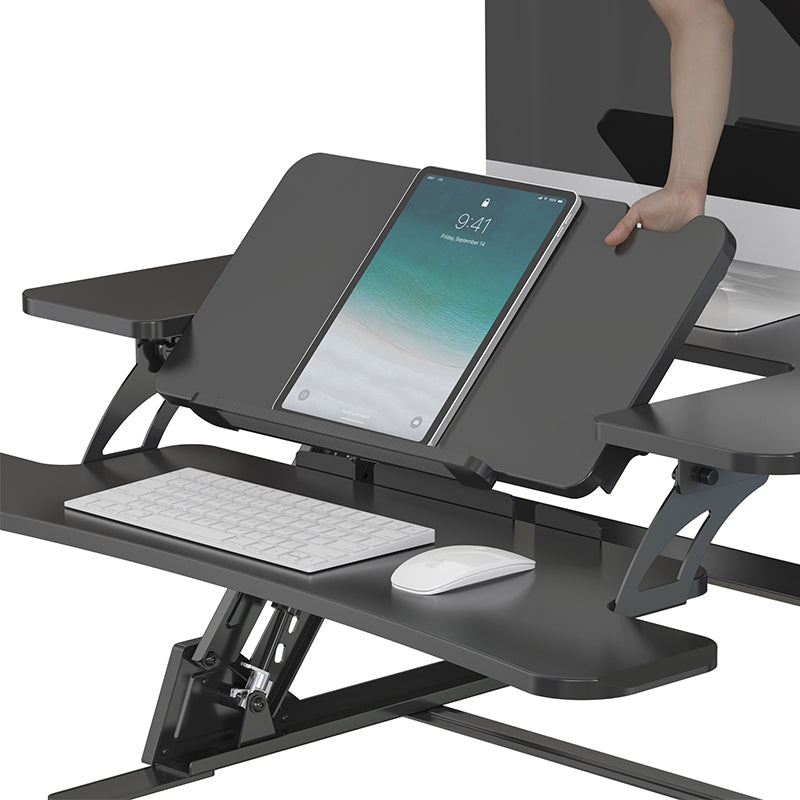 Sit Stand Desk Adjustable Riser 890x522mm GSD06B