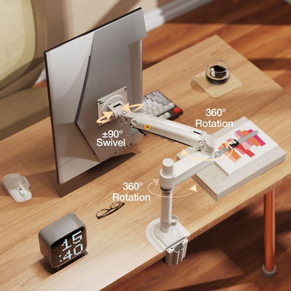 NEW Series NB H100 Desktop Monitor Arm 17" - 30" up to 9kg