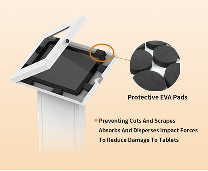 Mountech iPad Floor Security Metal Stand Display Touch IPA8