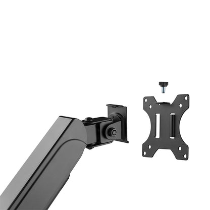 Pole Mounted Gas Spring Monitor Arms 3 Screens