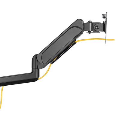 Pole Mounted Gas Spring Monitor Arms 3 Screens