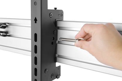 Multi-screen Menu Board Wall Mount Aluminum Rail MTLWMA ETA10.20