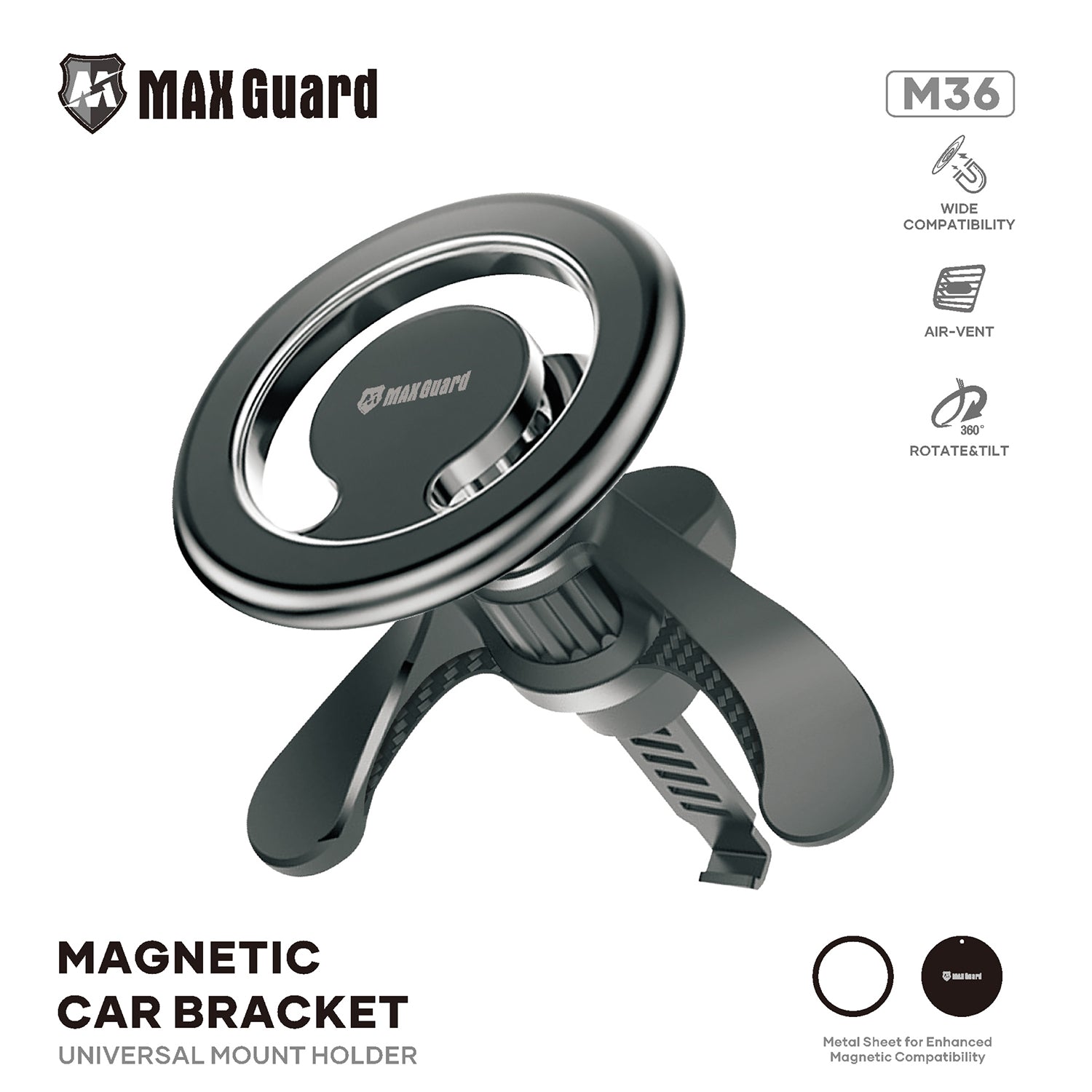 M36 Magnetic Car Bracket