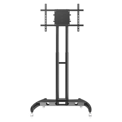 Rotatable Mobile TV Trolley Stand Landscape / Portrait 32"-70"