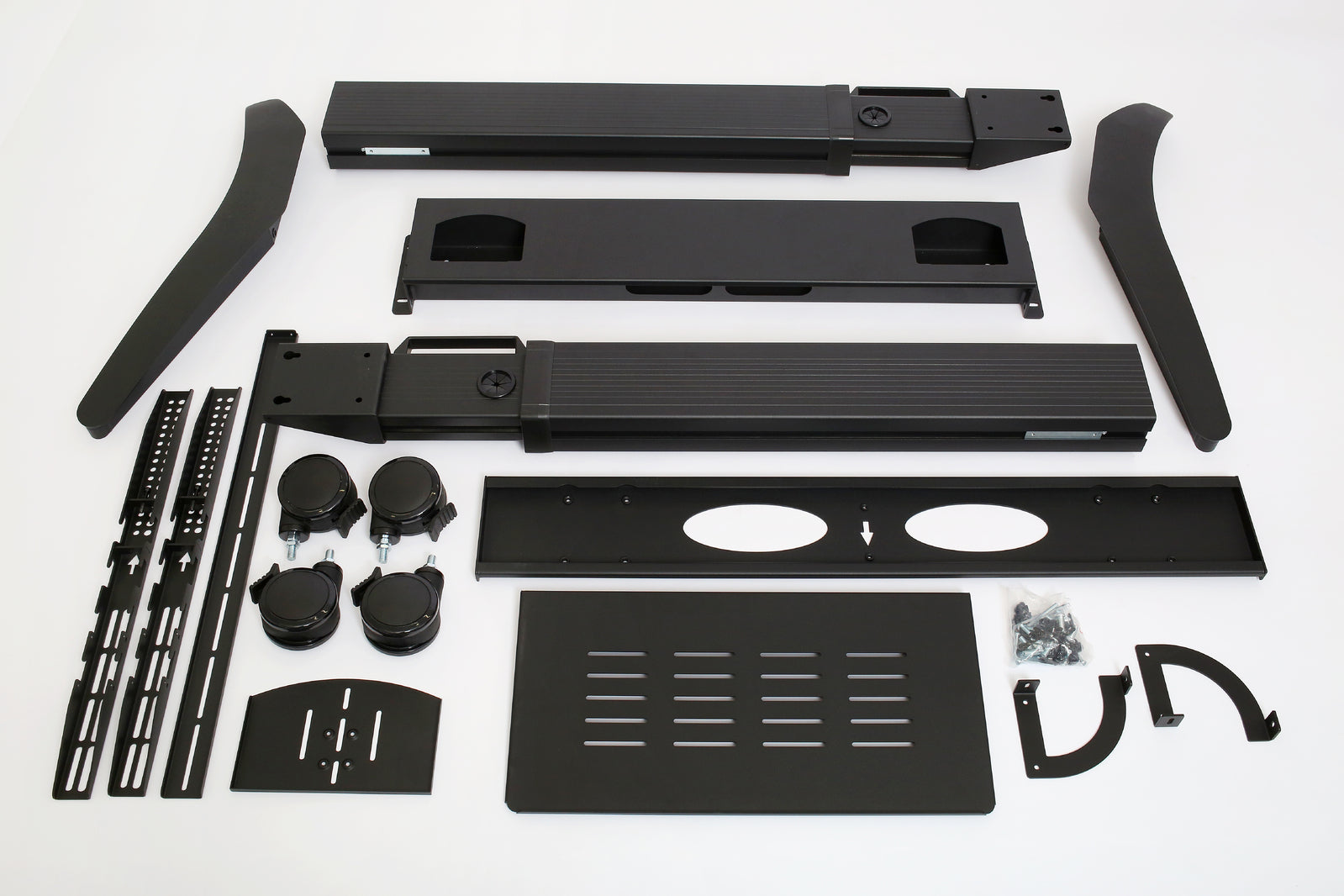 NEW Heavy Duty Mobile TV Stand MT-100 Premium strength stand - Black