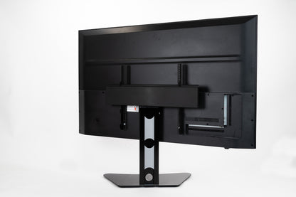 Premium Tabletop TV Stand with Swivel and Height Adjustment - MT301 Black