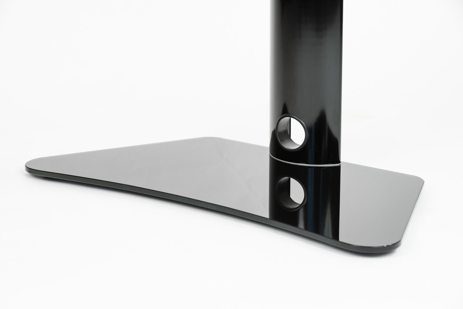 Premium Tabletop TV Stand with Swivel and Height Adjustment - MT301 Black