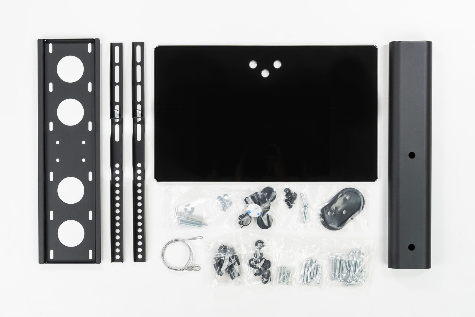 Economic new Tabletop TV Stand with Height Adjustment - MT303 Black