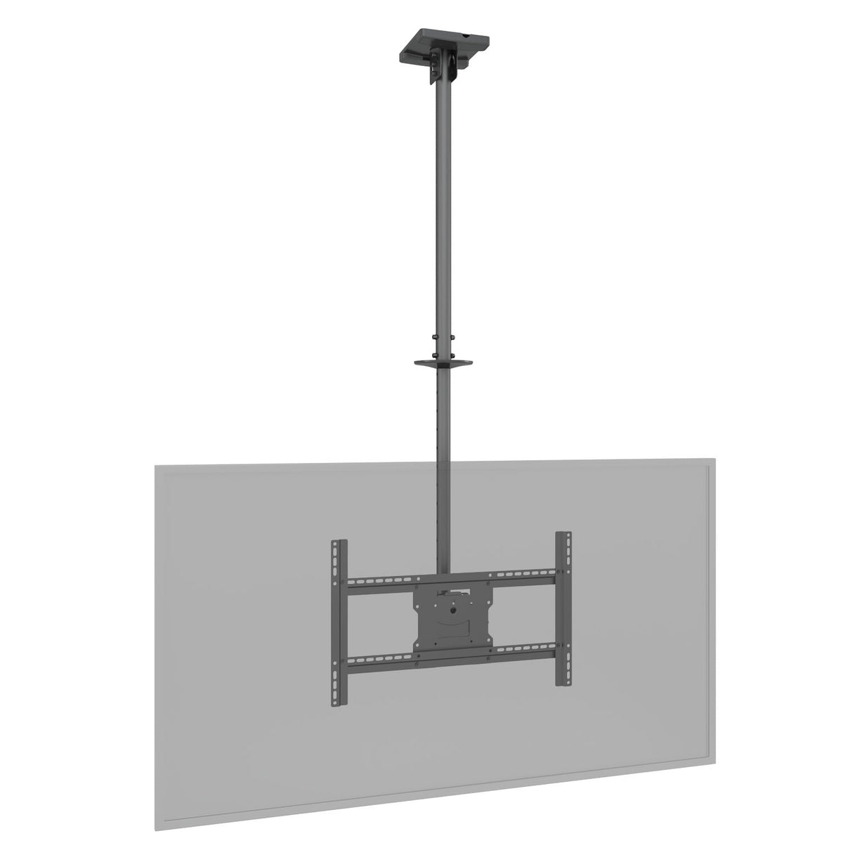 Adjustable TV Ceiling Mount for 32–65 Inch Screens – 68kg | MTECD01