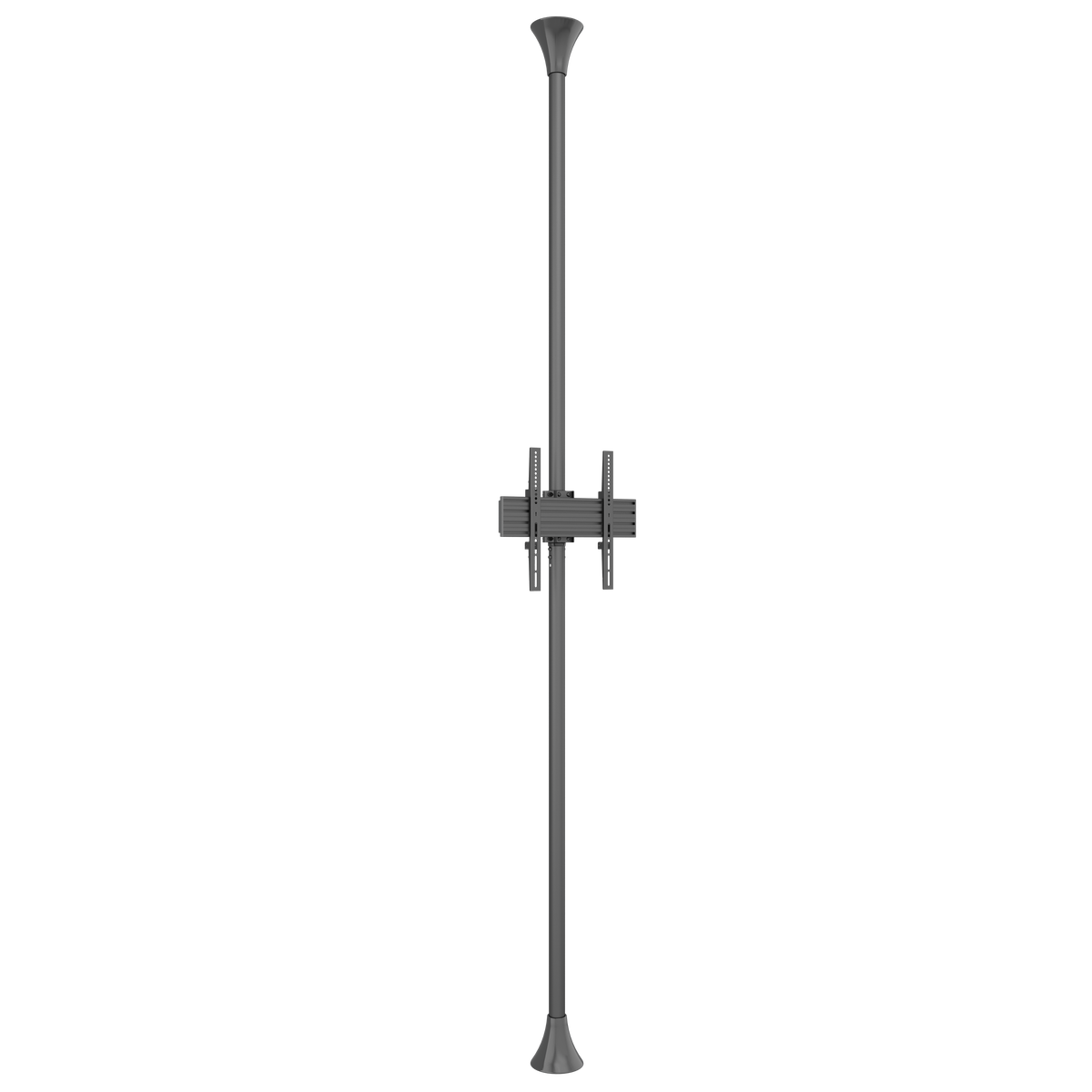 Mountech Floor-to-Ceiling TV Signage Mount Stand – Single, Dual or Back-to-Back | MTECFS11B