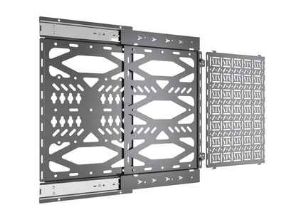 Sliding Media Device Storage Panel Wall Mount – 250mm Travel | MTESP01