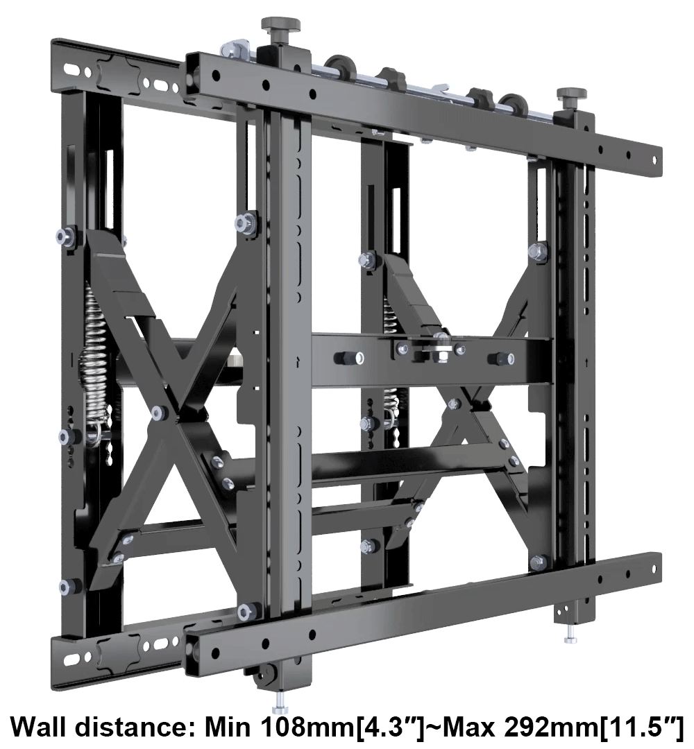 Pop-Out Video Wall Mount for 42–75 Inch Screens – 50kg | MTEW600