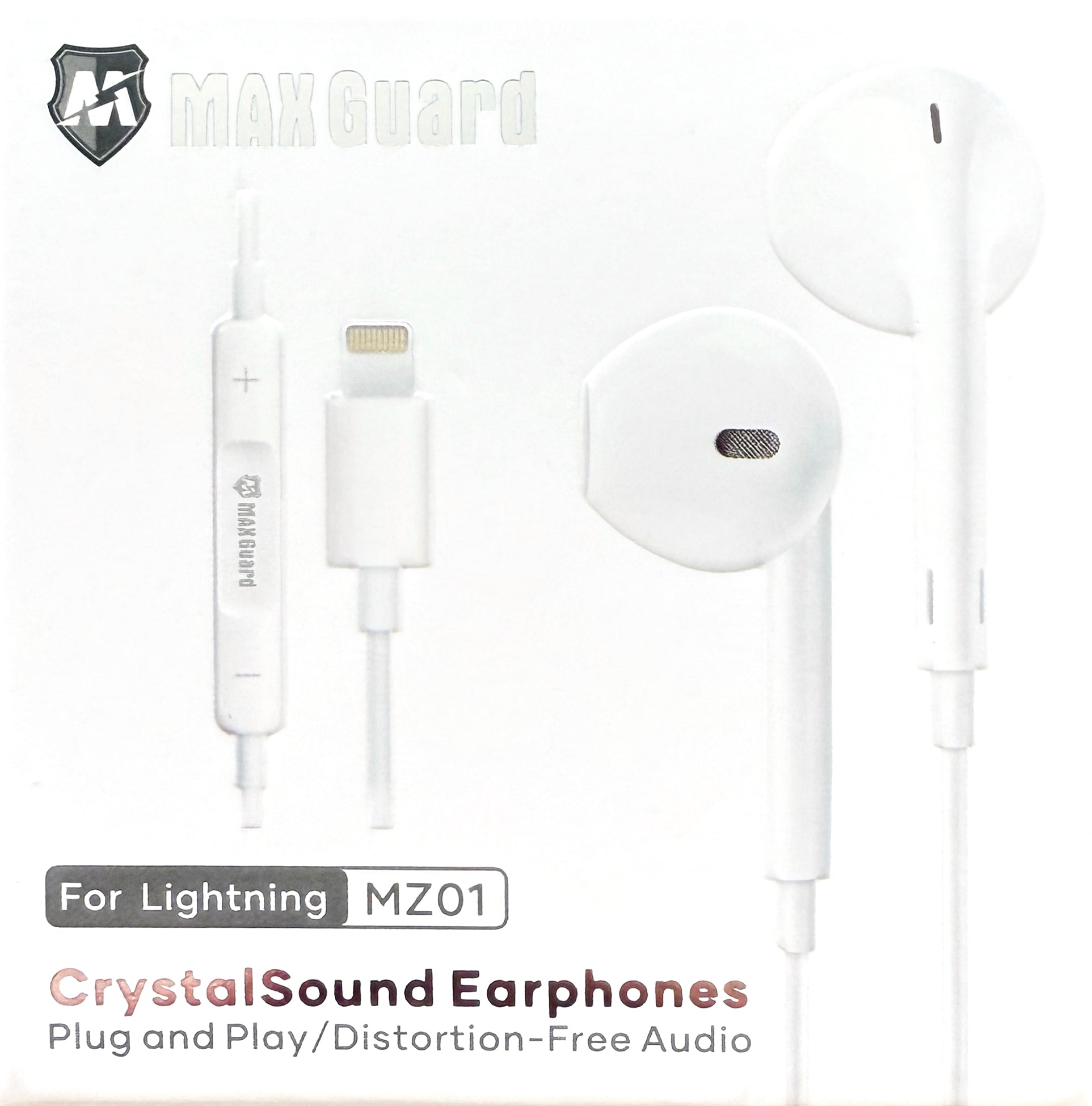 IPHONE LIGHTNING EARPHONE PLUG N PLAY MZ01