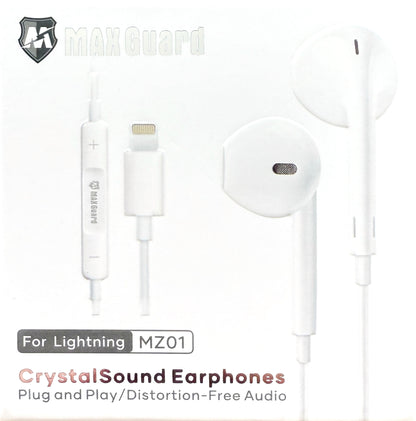 IPHONE LIGHTNING EARPHONE PLUG N PLAY MZ01