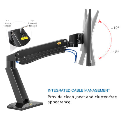 NEW NB45 Heavy Duty Gaming Desktop Monitor Mount up to 15kg