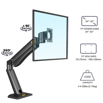 NEW NB45 Heavy Duty Gaming Desktop Monitor Mount up to 15kg