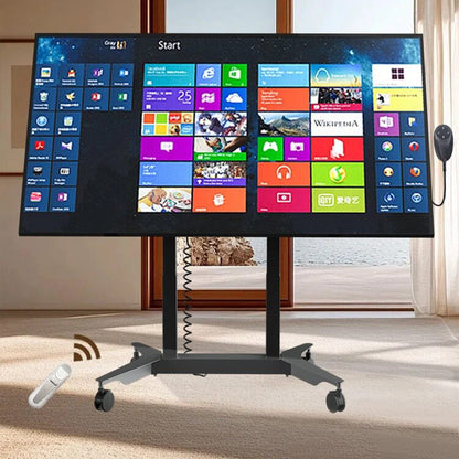 Electric Height Adjustable Presentation Easel Stand Mount Bracket TW150 Black