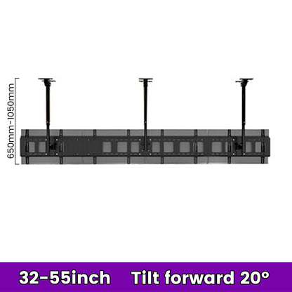 Heavy duty 3-4 screens ceiling mount menu board